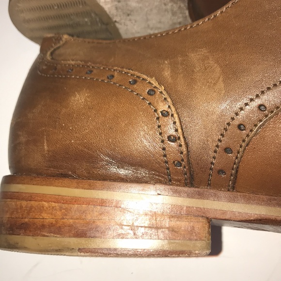 J & M Est. 1850 Conard Cap Toe Oxford Brown Wingtips Size 10.5 - Picture 11 of 15